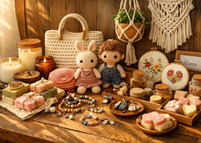 artesanatos fáceis e baratos para vender como velas, crochê e bijuterias